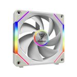 Kit 3x Cooler Gamdias Aeolus P2-1203 120mm WH ARGB Branco