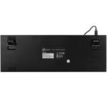 Teclado Mecânico Gamer Kalkan Loki TKL Rainbow Preto Switch Marrom ABNT2 - KLK00014