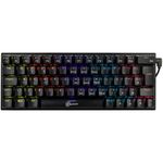 Teclado Mecânico Gamer Kalkan Loki 60% Rainbow Preto Switch Marrom ABNT2 - KLK00015