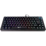 Teclado Mecânico Gamer Kalkan Blaze Pro RGB Preto 75% Gasket Mount Switch Marrom ABNT2 - KLK00016