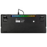 Teclado Mecânico Gamer Kalkan Blaze Pro RGB Preto 75% Gasket Mount Switch Marrom ABNT2 - KLK00016