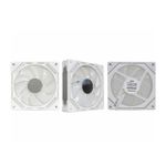 Kit 3x Cooler K-Mex AARA ARGB Branco Infinity 120mm com Controladora