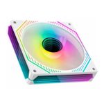 Kit 3x Cooler K-Mex AAUW ARGB Branco Infinity 3D 120mm com Controladora