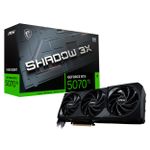 Placa de Vídeo MSI NVIDIA GeForce RTX 5070 Ti Shadow 3X OC 16GB GDDR7 - 912-V531-465
