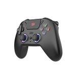 Controle sem Fio Redragon Darkflame Preto RGB Hall Effect Bluetooth USB - G820
