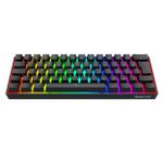 Teclado Magnético Gamer Redragon Fizz RGB Preto 60% Polling Rate 8K Rapid Trigger Switch Linear - K617RGB-M