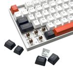 Teclado Mecânico Gamer Redragon Kumara RGB Branco Preto e Vermelho Switch Marrom ABNT2 TKL - K552WLR-RGB