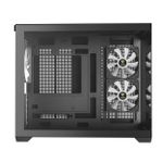Gabinete Gamer Gamdias Aura GC10M ARGB V2 c/ 3x Fans Mid Tower Preto - AURA GC10M ARGB V2