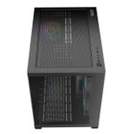 Gabinete Gamer Gamdias Aura GC10M ARGB V2 c/ 3x Fans Mid Tower Preto - AURA GC10M ARGB V2