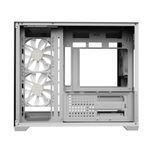 Gabinete Gamer Gamdias Aura GC10M ARGB V2 c/ 3x Fans Mid Tower Branco - AURA GC10M ARGB V2 WH