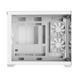 Gabinete Gamer Gamdias Aura GC10M ARGB V2 c/ 3x Fans Mid Tower Branco - AURA GC10M ARGB V2 WH