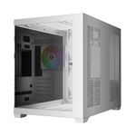 Gabinete Gamer Gamdias Aura GC10M ARGB V2 c/ 3x Fans Mid Tower Branco - AURA GC10M ARGB V2 WH