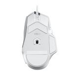 Mouse Gamer Logitech G502 X HERO 25K 13 Botões Branco - 910-006145