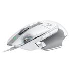 Mouse Gamer Logitech G502 X HERO 25K 13 Botões Branco - 910-006145