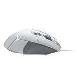 Mouse Gamer Logitech G502 X HERO 25K 13 Botões Branco - 910-006145
