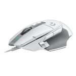 Mouse Gamer Logitech G502 X HERO 25K 13 Botões Branco - 910-006145