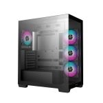 Gabinete Gamer DeepCool CG580 4F Preto c 4x Fans ARGB - R-CG580-BKADA4-G-1