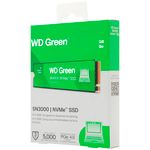 SSD Western Digital WD Grenn SN3000 1TB NVMe PCIe 4.0 M.2 2280 Leitura 5000MB/s Gravação 4200MB/s - WDS100T4G0E