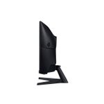 Monitor Gamer Curvo Samsung Odyssey G5 34 UWQHD 165Hz 1ms HDMI DisplayPort - LC34G55TWWLMZD