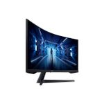Monitor Gamer Curvo Samsung Odyssey G5 34 UWQHD 165Hz 1ms HDMI DisplayPort - LC34G55TWWLMZD