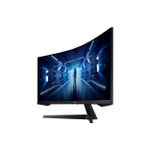 Monitor Gamer Curvo Samsung Odyssey G5 34 UWQHD 165Hz 1ms HDMI DisplayPort - LC34G55TWWLMZD