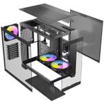 Gabinete Gamer Antec C8 ARGB c/ 3x Fans Full Tower Preto
