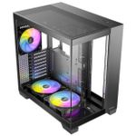 Gabinete Gamer Antec C8 ARGB c/ 3x Fans Full Tower Preto