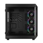 Gabinete Gamer Gamdias Neso P1 Pro Vidro Curvado Reversível c 3x Fans Full Tower Preto - NESO P1 PRO B