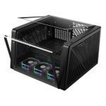 Gabinete Gamer Gamdias Neso P1 Pro Vidro Curvado Reversível c 3x Fans Full Tower Preto - NESO P1 PRO B