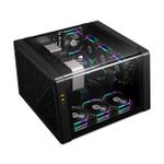 Gabinete Gamer Gamdias Neso P1 Pro Vidro Curvado Reversível c 3x Fans Full Tower Preto - NESO P1 PRO B