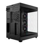 Gabinete Gamer Gamdias Neso P1 Pro Vidro Curvado Reversível c 3x Fans Full Tower Preto - NESO P1 PRO B