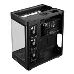 Gabinete Gamer Gamdias Neso P1 Pro Vidro Curvado Reversível c 3x Fans Full Tower Preto - NESO P1 PRO B