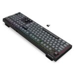 Teclado Membrana Gamer Redragon Crux Pro RGB Preto e Cinza ABNT2 - K518RGB-PRO-GB