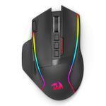 Mouse Gamer Sem Fio Redragon Swain Preto - M915RGB-WL