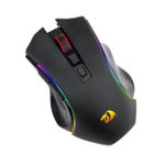 Mouse Gamer Sem Fio Redragon Griffin Pro RGB Preto - M602P-KS