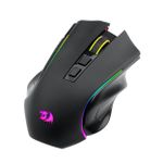Mouse Gamer Sem Fio Redragon Griffin Pro RGB Preto - M602P-KS