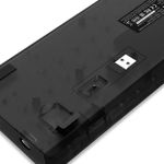 Teclado Mecânico Gamer Sem Fio Redragon Pollux Pro Clear Black RGB Switch Crystal ABNT2 - K628CTB-RGB-PRO PT