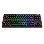 Teclado Magnético Gamer Redragon Otiim Preto RGB TKL Switch Redragon UltraMag HE 8K Rapid Trigger ABNT2 - K729RGB-M