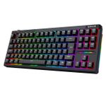 Teclado Magnético Gamer Redragon Otiim Preto RGB TKL Switch Redragon UltraMag HE 8K Rapid Trigger ABNT2 - K729RGB-M
