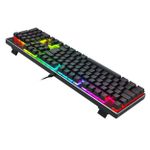 Teclado Magnético Gamer Redragon Dharma Preto RGB 8K Rapid Trigger ABNT2 - K556RGB-M
