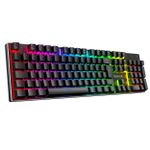 Teclado Magnético Gamer Redragon Dharma Preto RGB 8K Rapid Trigger ABNT2 - K556RGB-M