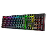 Teclado Magnético Gamer Redragon Dharma Preto RGB 8K Rapid Trigger ABNT2 - K556RGB-M