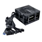Fonte Lian Li RB650B Preto 650W 80+ Bronze Com Organizadores Integrados ATX 3.1 - RB0650B BLACK US