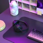 Headset Gamer Sem Fio Redragon Vibecore 600X Preto Bluetooth Drivers 40mm ANC - H610