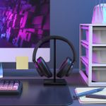 Headset Gamer Sem Fio Redragon Vibecore 600X Preto Bluetooth Drivers 40mm ANC - H610
