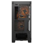 Gabinete Gamer Cougar Airface Flo RGB Preto Mid Tower com 3 Fans - 385YA60.0001