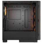 Gabinete Gamer Cougar Airface Flo RGB Preto Mid Tower com 3 Fans - 385YA60.0001