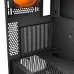 Gabinete Gamer Cougar Airface Flo RGB Preto Mid Tower com 3 Fans - 385YA60.0001