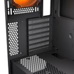 Gabinete Gamer Cougar Airface Flo RGB Preto Mid Tower com 3 Fans - 385YA60.0001