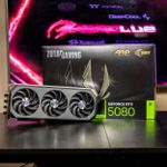 Placa de Vídeo Zotac NVIDIA GeForce RTX 5080 AMP Extreme Infinity 16GB GDDR7 ZT-B50800B-10P - OPEN BOX